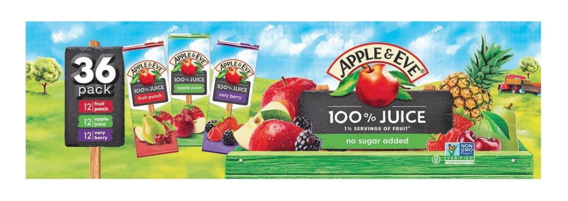 Apple & Eve 100% Juice